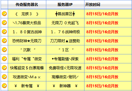 新开私服发布网